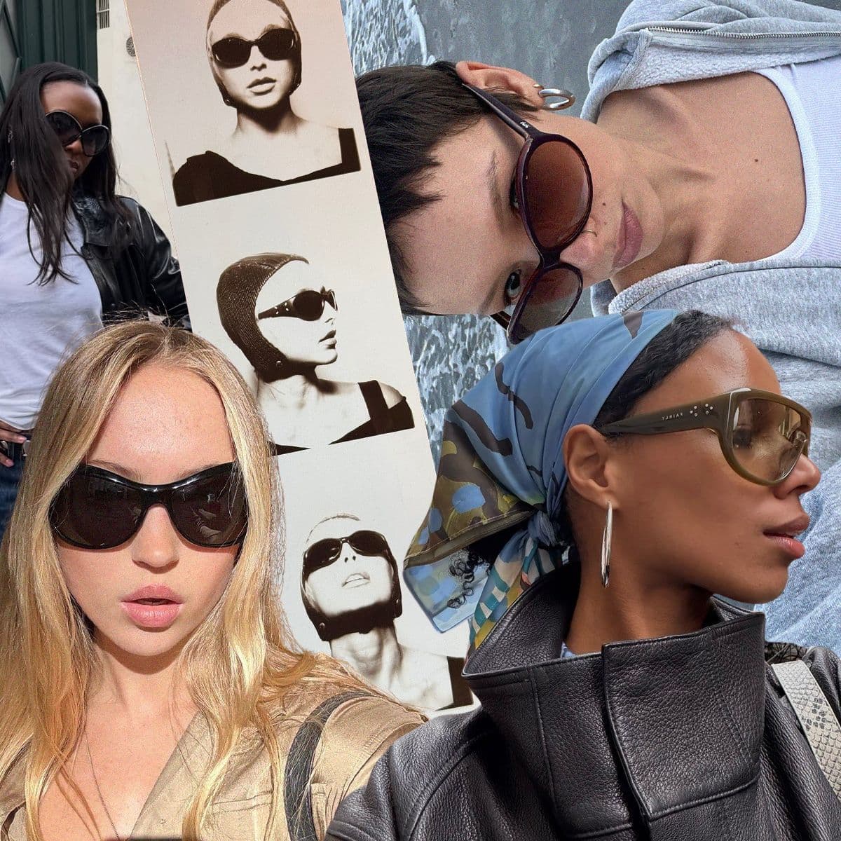 Instead of Aviators or Ovals, This '00s Sunglasses Trend Makes an Outfit Look Peak 2026
