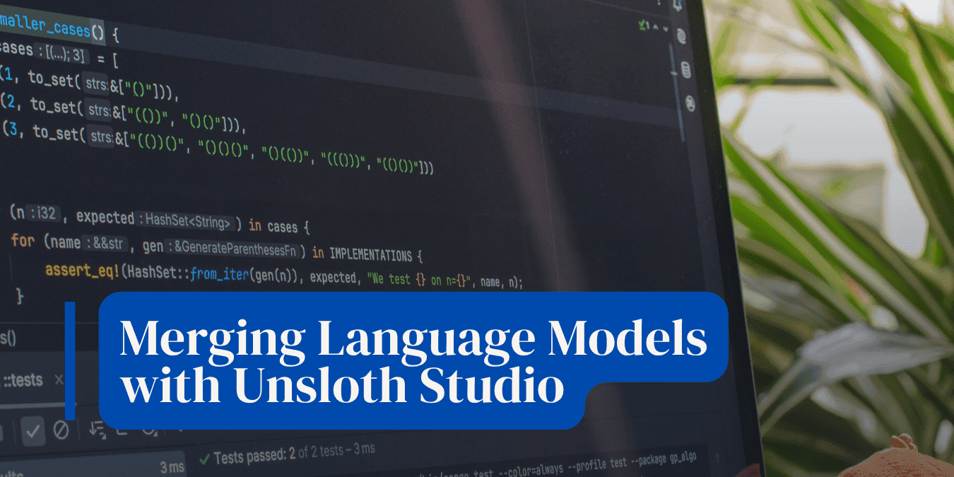 Merging Language Models with Unsloth Studio