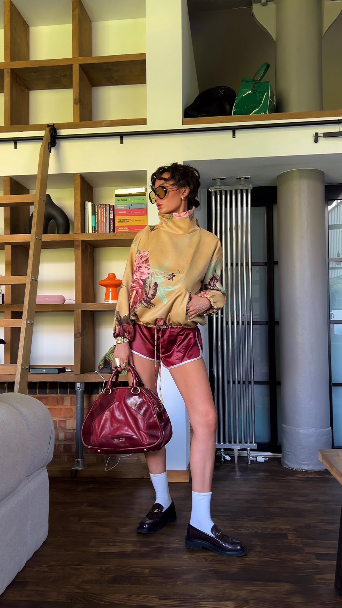 Summer dressing but thinking of Autumn outfits already with this pullover đˇ